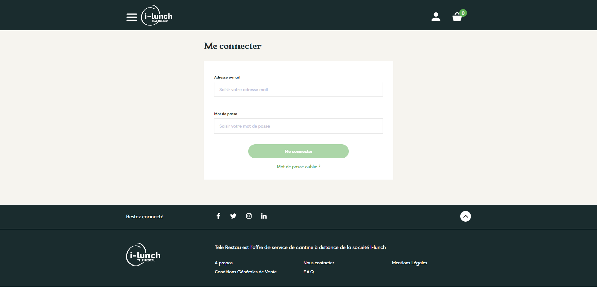 login page 